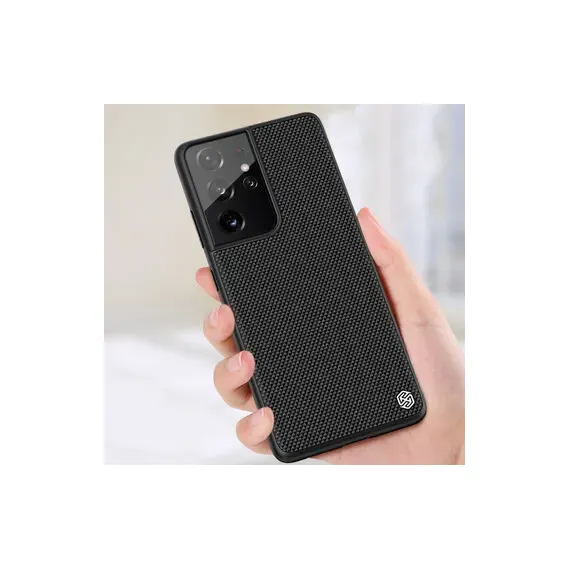 HUSA NILLKIN GALAXY S21 - TEXTURED CASE, NEGRU