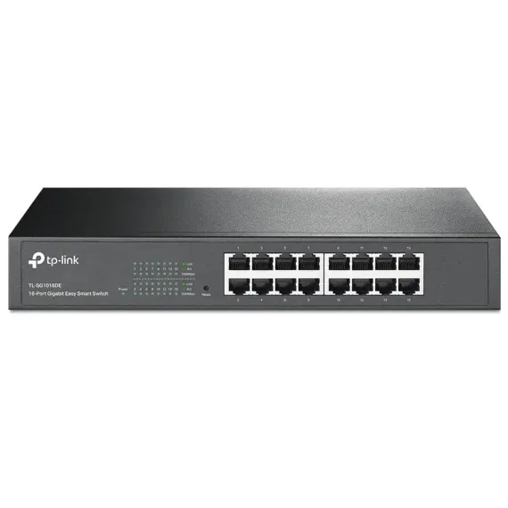 СЕТЕВОЙ КОММУТАТОР TP-LINK TL-SG1016DE, 16X 10/100/1000 МБИТ/С