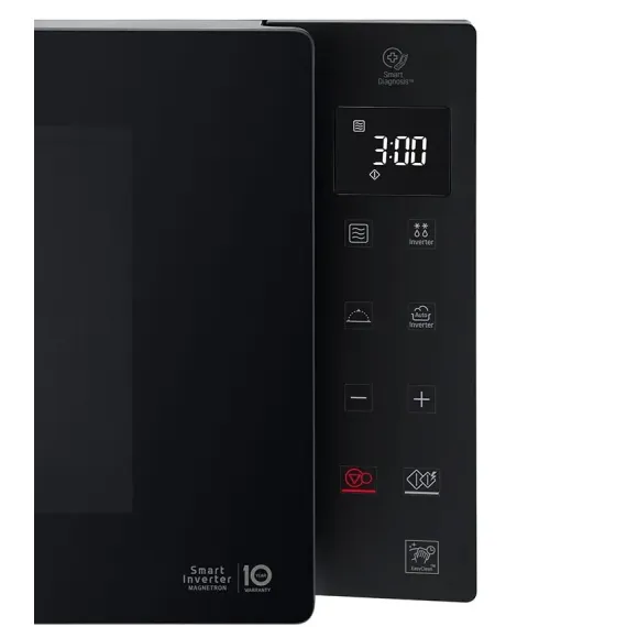 CUPTOR CU MICROUNDE LG MS2535GIS, NEGRU