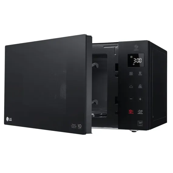 CUPTOR CU MICROUNDE LG MS2535GIS, NEGRU