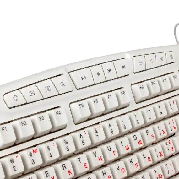 КЛАВИАТУРА SVEN COMFORT 3050, ПРОВОДНОЕ, БЕЛЫЙ