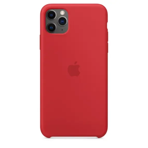 ORIGINAL IPHONE 11 PRO MAX SILICONE CASE, (PRODUCT)RED