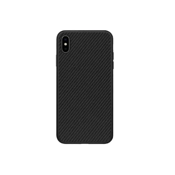 ЧЕХОЛ NILLKIN IPHONE XS/X - SYNTHETIC FIBER, ЧЁРНЫЙ