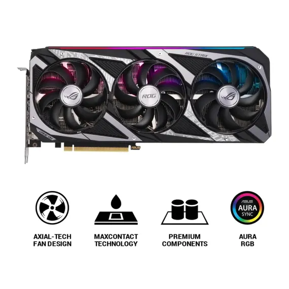 ВИДЕОКАРТА ASUS TUF-RTX3070TI-O8G-GAMING,  8GB GDDR6X 256БИТ