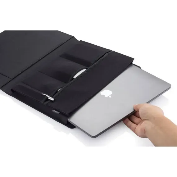 УНИВЕРСАЛЬНЫЙ ЧЕХОЛ ДЛЯ НОУТБУКА XD-DESIGN MOBILE OFFICE, 13", ПОЛИЭСТЕР, ЧЁРНЫЙ