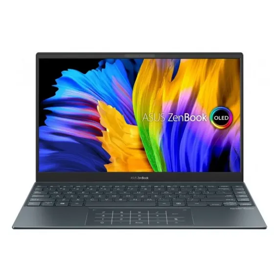 НОУТБУК 13,3 ASUS ZENBOOK 13 OLED UX325EA, PINE GREY, INTEL CORE I5-1135G7, 16ГБ/512ГБ, БЕЗ ОС