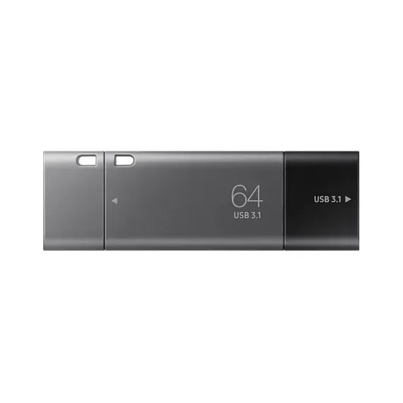 MEMORIE USB SAMSUNG DUO PLUS, 64GB, NEGRU/GRI