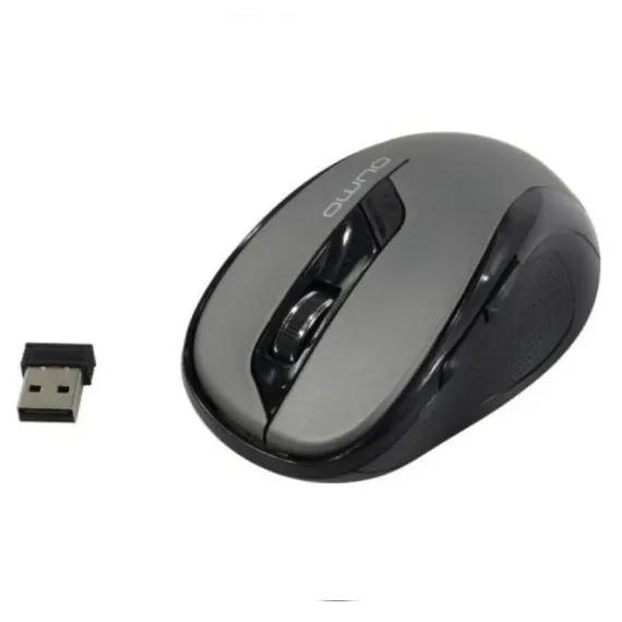 БЕCПРОВОДНАЯ МЫШЬ QUMO LINE, СЕРЫЙ