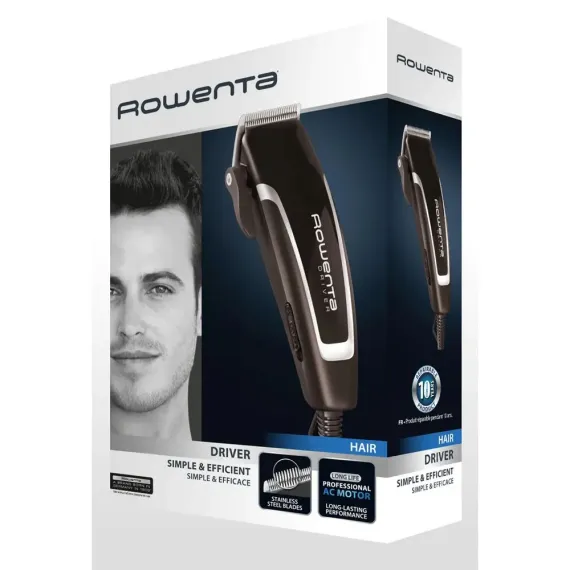 МАШИНКА ДЛЯ СТРИЖКИ ROWENTA DRIVER TN1603F0, ЧЁРНЫЙ