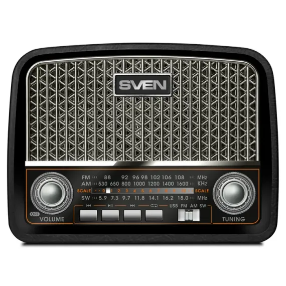 RADIO PORTABIL SVEN SRP-555, NEGRU
