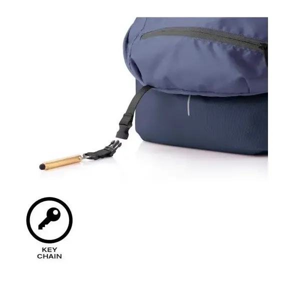 РЮКЗАК ДЛЯ НОУТБУКА BOBBY SOFT, 15.6", ТКАНЬ, ТЁМНО-СИНИЙ