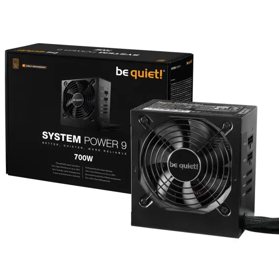SURSA ALIMENTARE PC BE QUIET! SYSTEM POWER 9 CM, 700W, ATX, SEMI-MODULAR