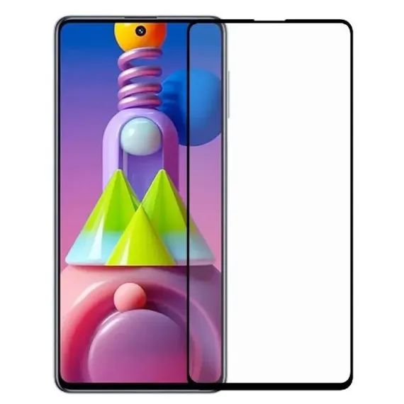 STICLA DE PROTECTIE XCOVER SAMSUNG GALAXY M51 ALL GLUE, NEGRU