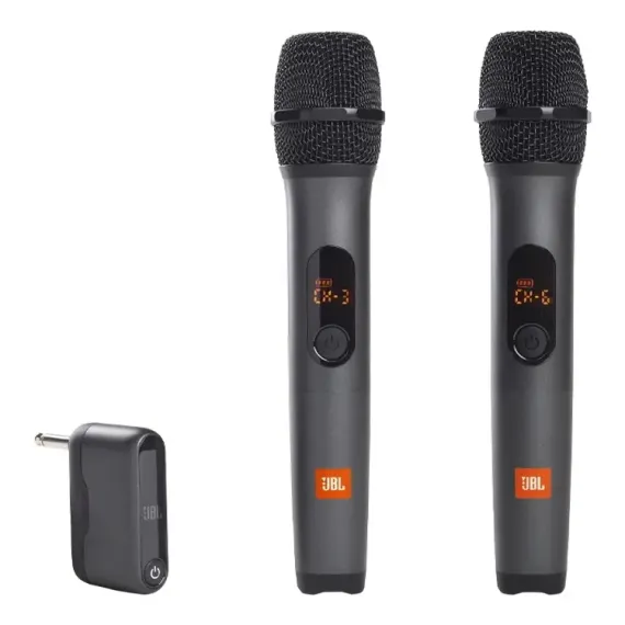 MICROFON VOCAL JBL JBLWIRELESSMIC, FARA FIR, NEGRU