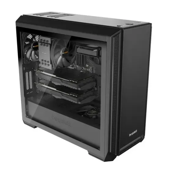 CARCASA PC BE QUIET! SILENT BASE 601 WINDOW, MIDI-TOWER, ATX PS2 , NEGRU