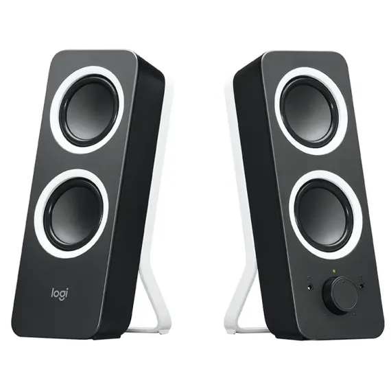 КОМПЬЮТЕРНЫЕ КОЛОНКИ 2.0 LOGITECH Z200, ЧЁРНЫЙ