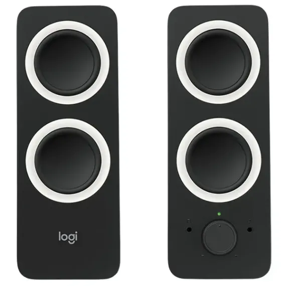 КОМПЬЮТЕРНЫЕ КОЛОНКИ 2.0 LOGITECH Z200, ЧЁРНЫЙ