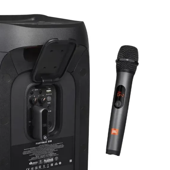 MICROFON VOCAL JBL JBLWIRELESSMIC, FARA FIR, NEGRU