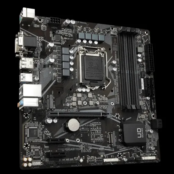 PLACA DE BAZA GIGABYTE B560M DS3H, LGA1200, INTEL B560, MICRO-ATX
