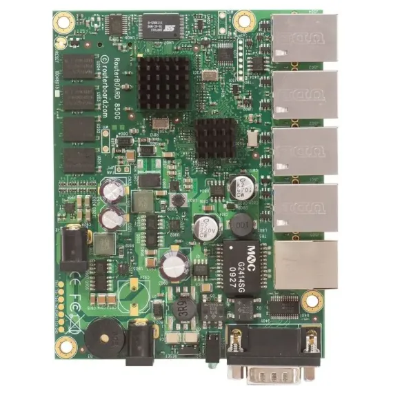 PLACA DE BAZA MIKROTIK RB850GX2, NEGRU