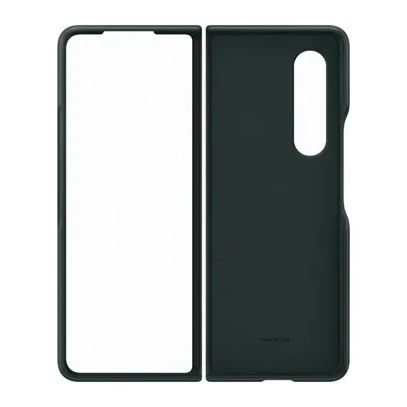 ЧЕХОЛ КНИЖКА SAMSUNG LEATHER COVER FOR GALAXY Z FOLD 3, ЗЕЛЕНЫЙ