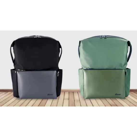 RUCSAC ZILNIC REMAX DOUBLE 566, 15.6", NAILON, VERDE