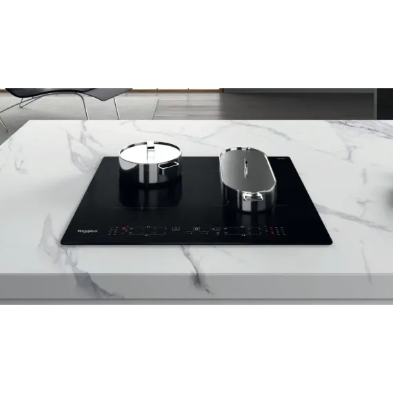 PLITA CU INDUCTIE WHIRLPOOL WB B8360 NE, NEGRU