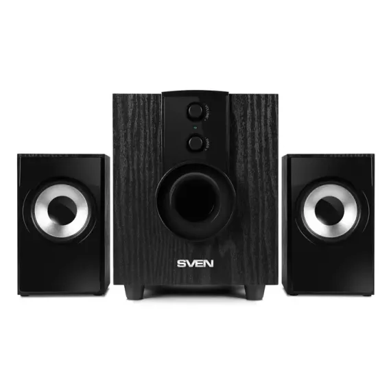 КОМПЬЮТЕРНЫЕ КОЛОНКИ 2.1 SVEN MS-107, ЧЁРНЫЙ