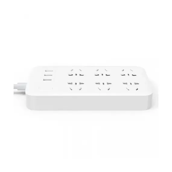 ЗАРЯДНОЕ УСТРОЙСТВО XIAOMI MI POWER STRIP 3 USB, 5ВТ, БЕЛЫЙ