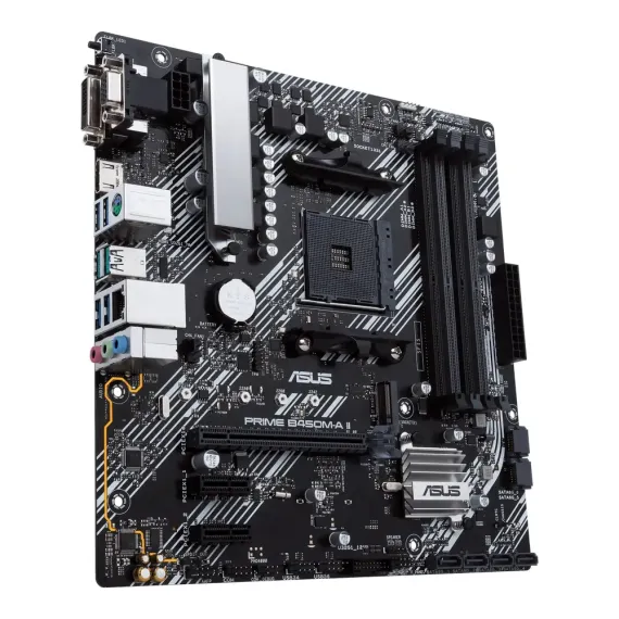 PLACA DE BAZA ASUS PRIME B450M-K II, AM4, AMD B450, MICRO-ATX