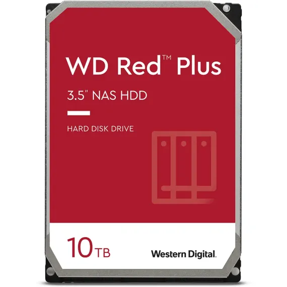 ЖЕСТКИЙ ДИСК WESTERN DIGITAL WD RED, 3.5", 10 ТБ