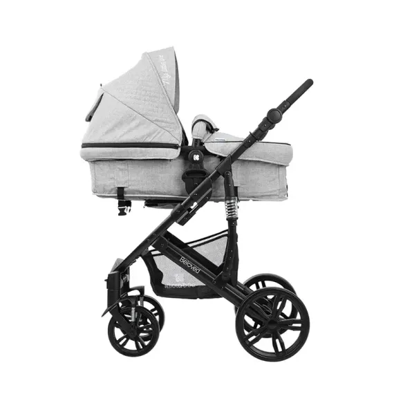 CARUCIOR 3-IN-1 KIKKA BOO BELOVED, GRI DESCHIS