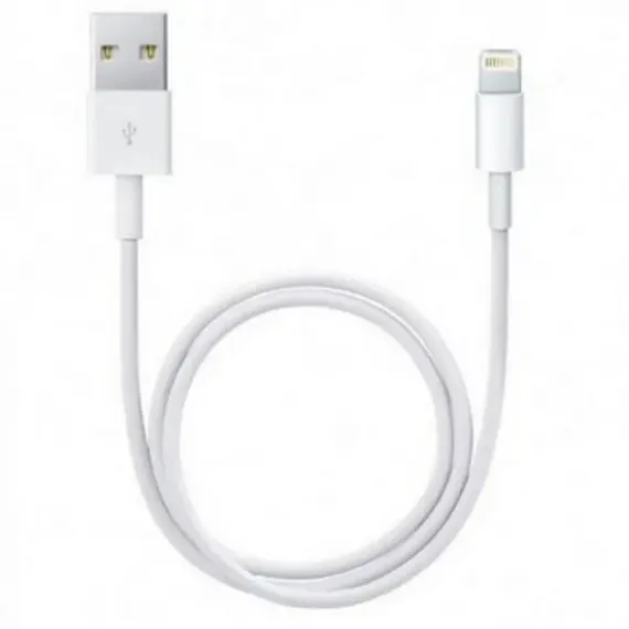 CABLU INCARCARE SI SINCRONIZARE APC ELECTRONIC AP531043, USB TYPE-A/LIGHTNING, 1M, ALB