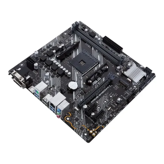 PLACA DE BAZA ASUS PRIME B450M-K II, AM4, AMD B450, MICRO-ATX