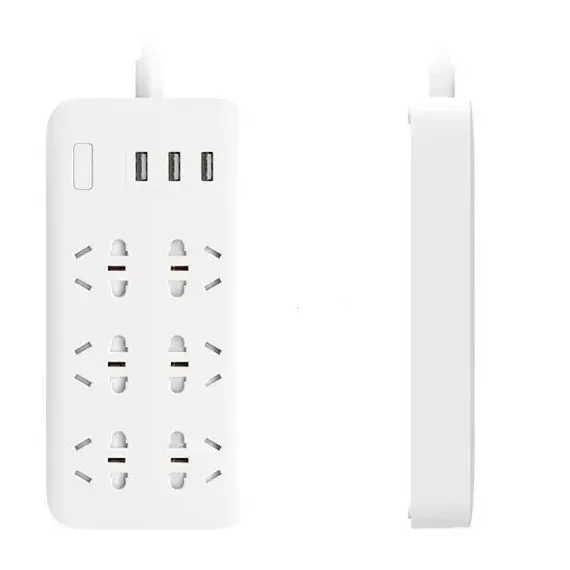 ЗАРЯДНОЕ УСТРОЙСТВО XIAOMI MI POWER STRIP 3 USB, 5ВТ, БЕЛЫЙ
