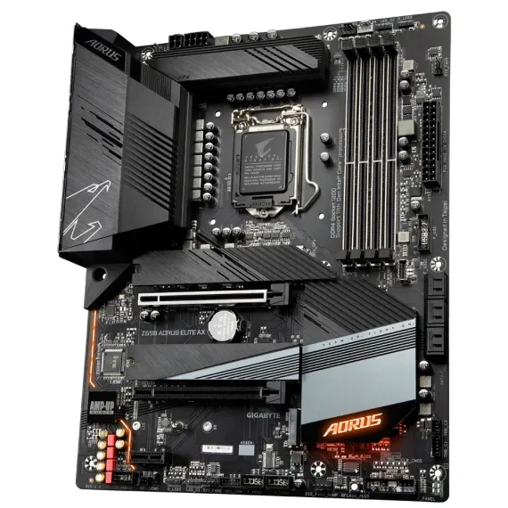 PLACA DE BAZA GIGABYTE Z590 AORUS ELITE AX, LGA1200, INTEL Z590, ATX