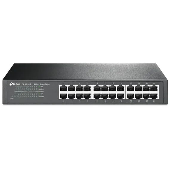 СЕТЕВОЙ КОММУТАТОР TP-LINK TL-SG1024D, 24X 10/100/1000 МБИТ/С