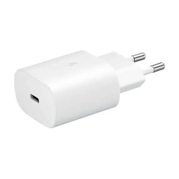 ЗАРЯДНОЕ УСТРОЙСТВО SAMSUNG FAST TRAVEL CHARGER EP-TA800, 25ВТ, БЕЛЫЙ