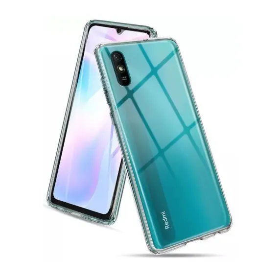 ЧЕХОЛ XCOVER REDMI 9A - LIQUID CRYSTAL, ПРОЗРАЧНЫЙ