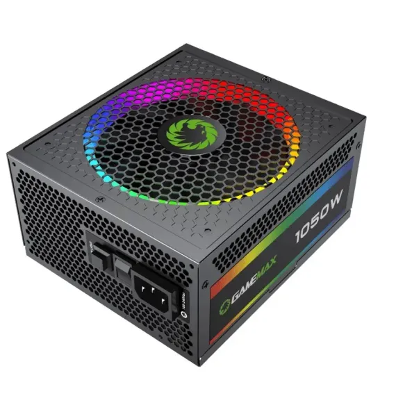 SURSA ALIMENTARE PC GAMEMAX RGB-1050 PRO, 1050W, ATX, COMPLET MODULAR