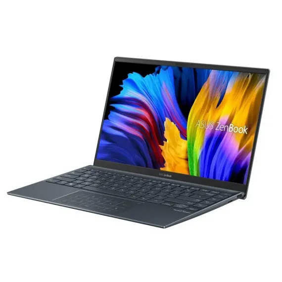 LAPTOP 14" ASUS ZENBOOK 14 UM425UA, PINE GREY, AMD RYZEN 5 5500U, 16GB/512GB, FARA SO