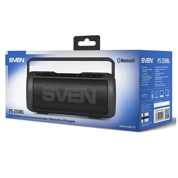 BOXA PORTABILA SVEN PS-250BL, NEGRU