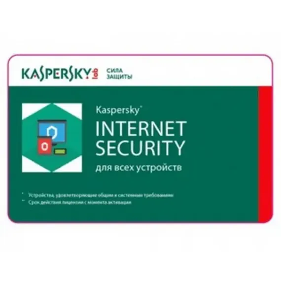 KASPERSKY INTERNET SECURITY CARD 5 DEV 1 YEAR RENEWAL