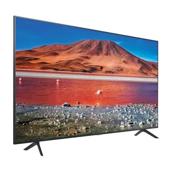 55" LED SMART ТЕЛЕВИЗОР SAMSUNG UE55AU7170UXUA, 3840 X 2160 4K, TIZEN, ЧЁРНЫЙ