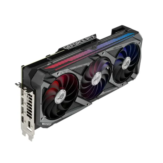 ВИДЕОКАРТА ASUS ROG-STRIX-RTX3080-O10G-V2-GAMING, 10GB GDDR6X 320БИТ