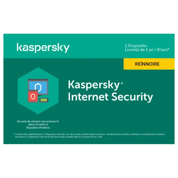 KASPERSKY INTERNET SECURITY CARD 1 DEV 1 YEAR RENEWAL