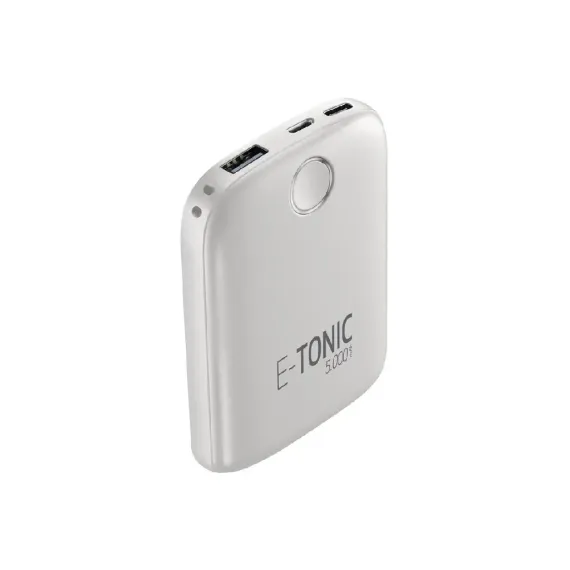 ACUMULATOR EXTERN CELLULARLINE E-TONIC 5000, 5MAH, ALB