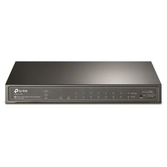 POE КОММУТАТОР TP-LINK T1500G-10PS, 8X IEEE 802.3AF