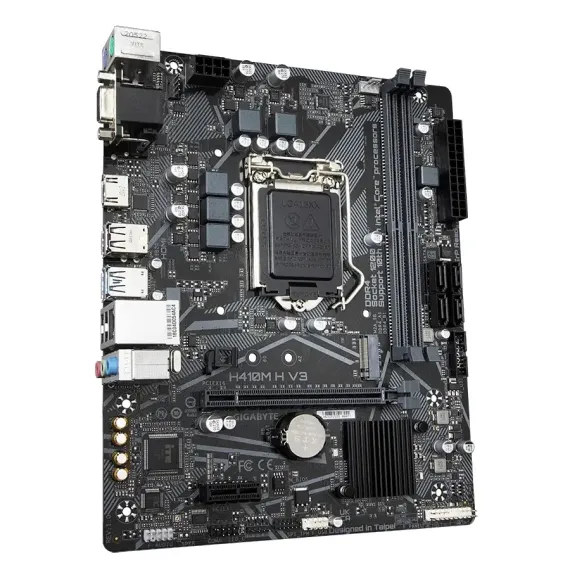 PLACA DE BAZA GIGABYTE H410M H V3, LGA1200, INTEL H510, MICRO-ATX