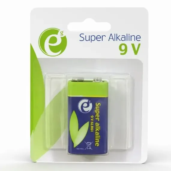 БАТАРЕЙКИ ENERGENIE EG-BA-6LR61-01, КРОНА, 1ШТ.